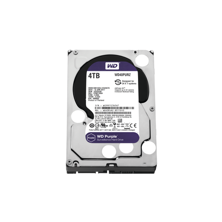 DICO DURO PURPLE DE 4TB / 3 AÑOS DE GARANTÍA / PARA VIDEOVIGILANCIA