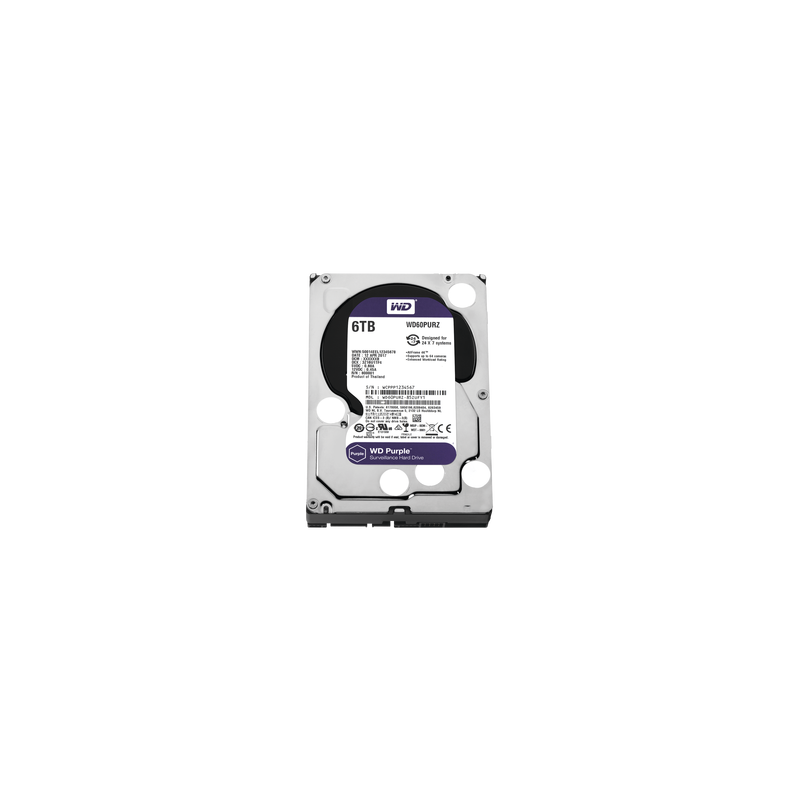 DISCO DURO PURPLE DE 6TB / 3 AÑOS DE GARANTÍA / PARA VIDEOVIGILANCIA